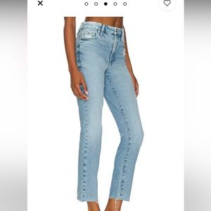 NWOT Good American GOOD CLASSIC RAW HEM size 00